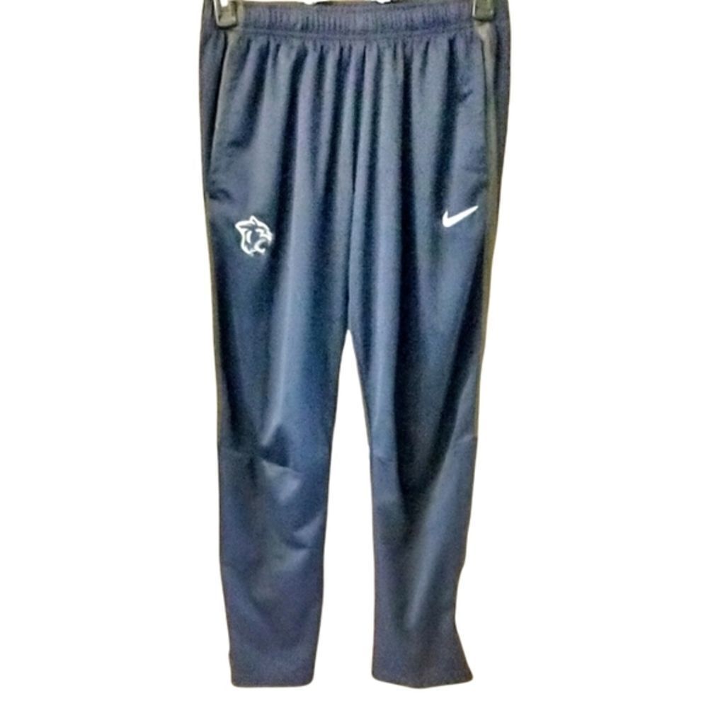 NIKE Mens Athletic Blue & Gray Workout Joggers